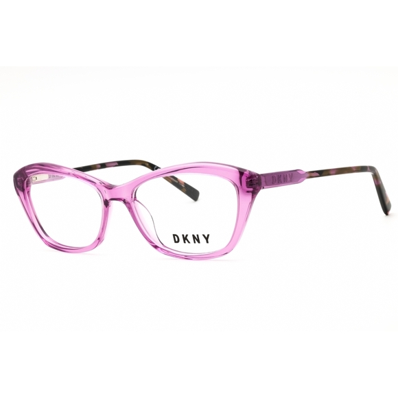 NWT DKNY DK5042-550 53mm CRYSTAL ORCHID Eyeglasses